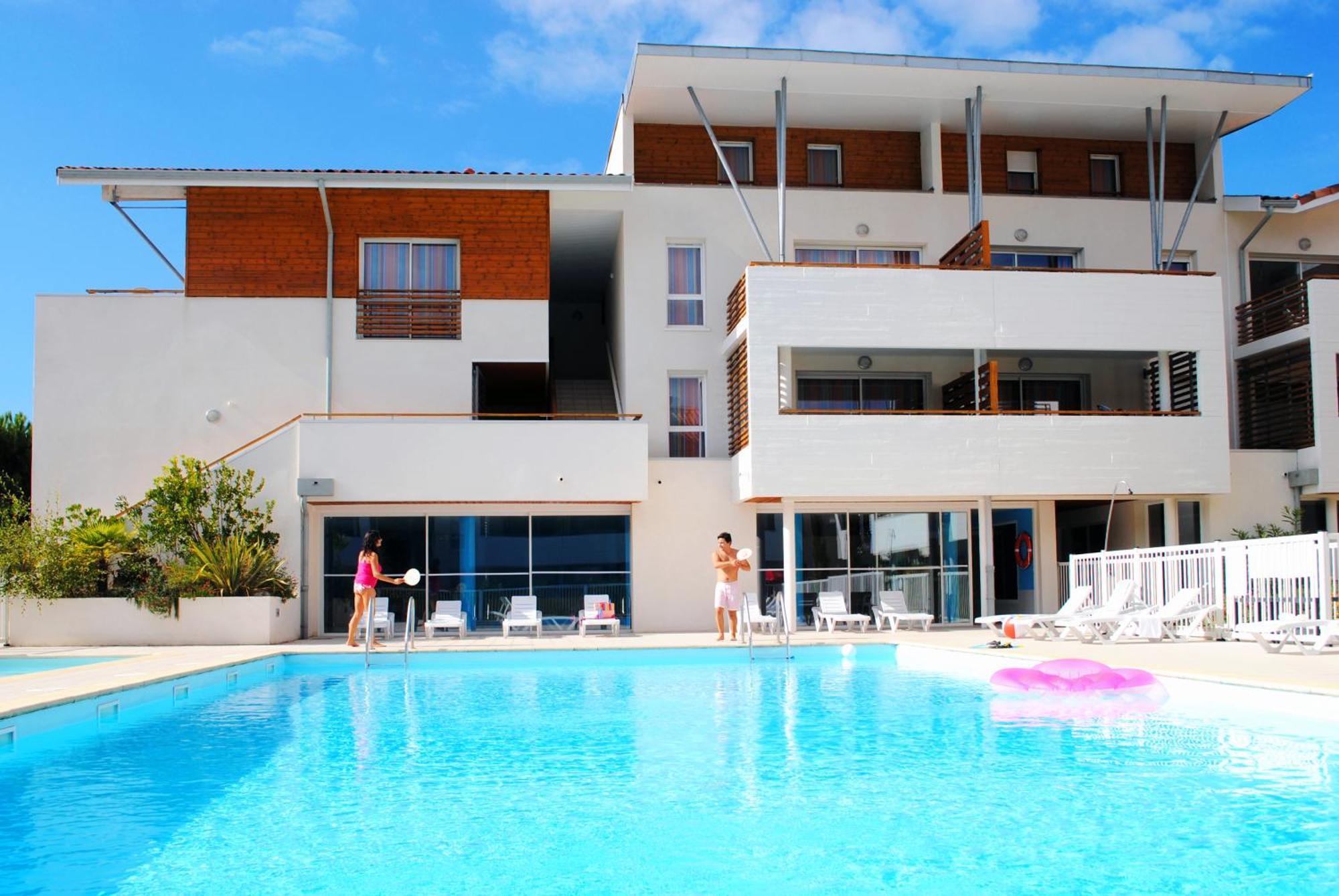 Résidence Néméa Les Terrasses de l'Océan Moliets-et-Maa Exterior foto